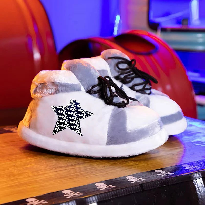 Warm and cozy indoor jordan shoes